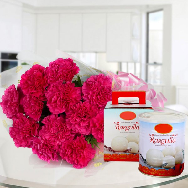 Carnations and Rasgullas